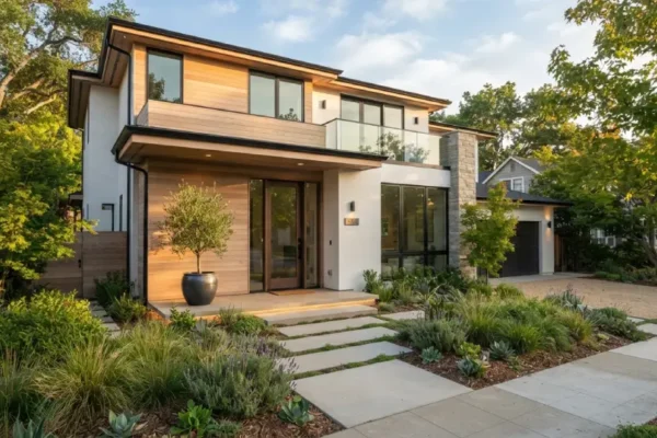 Modern house exterior representing homeownership and financial readiness
