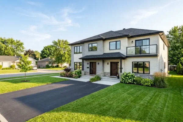 Real estate investment property representing a 1031 exchange transaction
